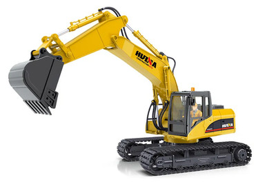 HUI NA  1/14 2.4G 15CH RC Excavator 1535