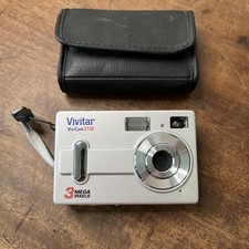 Vivitar Vivicam 3720, Digital Camera 3 Megapixels Working With Case