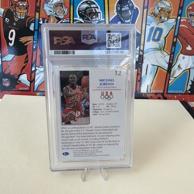 1992 Impel Olympicards #12 Michael Jordan PSA 10 GEM MINT DREAM