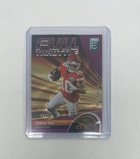 TYREEK HILL 2022 DONRUSS ELITE PurpLe Full THROTTLE # /75 SSP Free Shipping