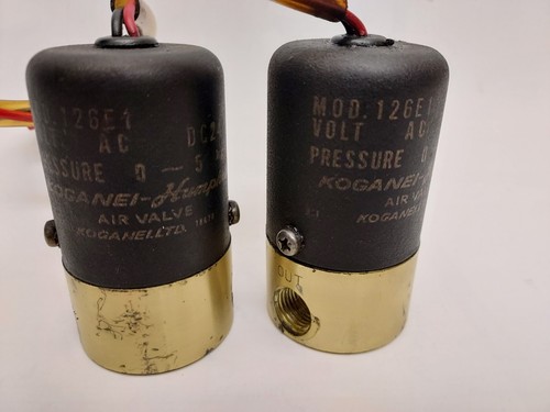 Koganei-Humphrey V126E1 Air Valve, Volt dc24 air valve pressure 0-5 kg/cm - Picture 2 of 5
