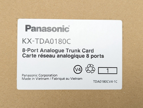 Panasonic KX-TDA0180C analoge Kofferraumkarte mit 8 Ports *NEU IM BOX* - Bild 2 von 2