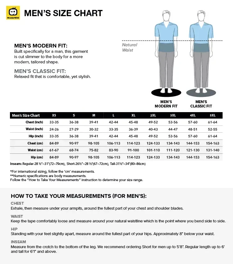 (5) WonderWink Men's Crew Neck Long Sleeve Tee Black large model 2909 - Image 3 of 4