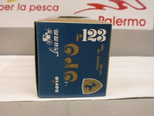 BRUMM 1/43 - FERRARI 156  HP 200  1961  n° R 123 - Immagine 3 di 3