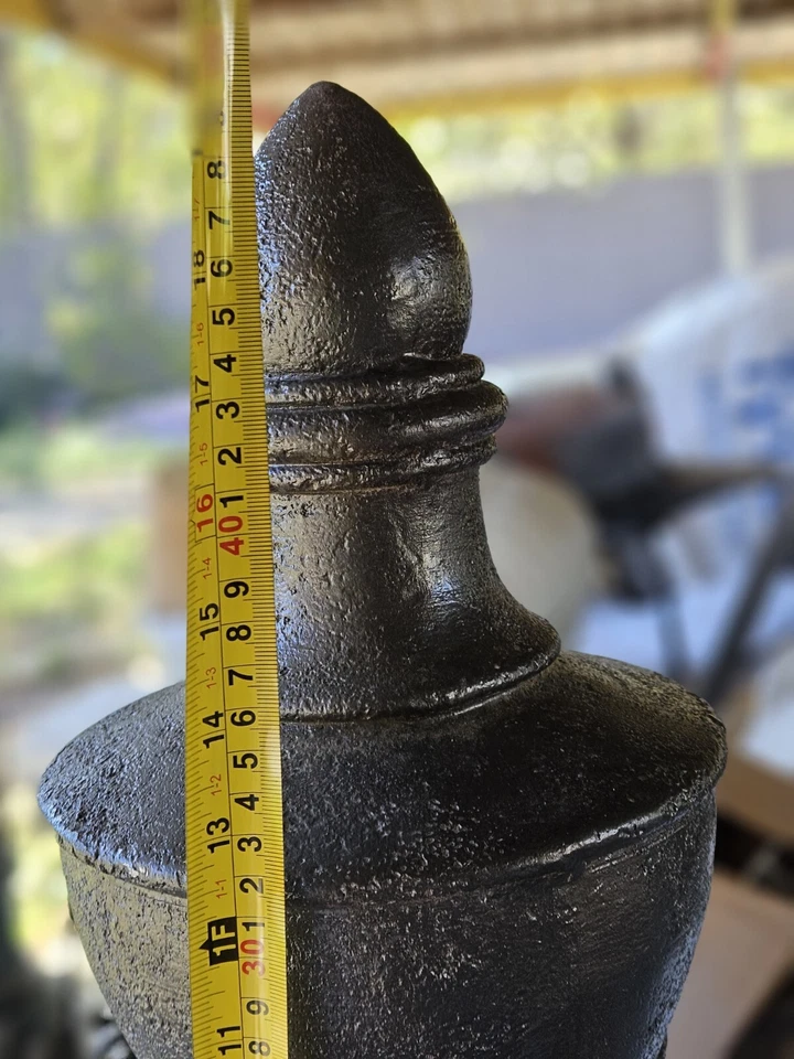 Acabado de piedra fundida 21" Foto 3 de 4