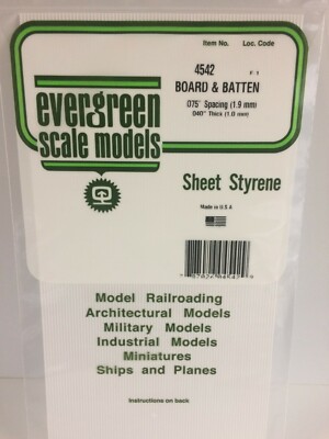 Evergreen EV4542 Blech 15x30cm Abstand 1,8mm 0,38mm Modell