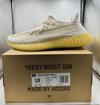 Adidas Yeezy Boost 350 V2 Natural (FZ5246) w/ extra factory laces | eBay