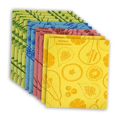 The Original 10 Pack Swedish Dishcloth for Kitchen - Eco Friendly Reusable 