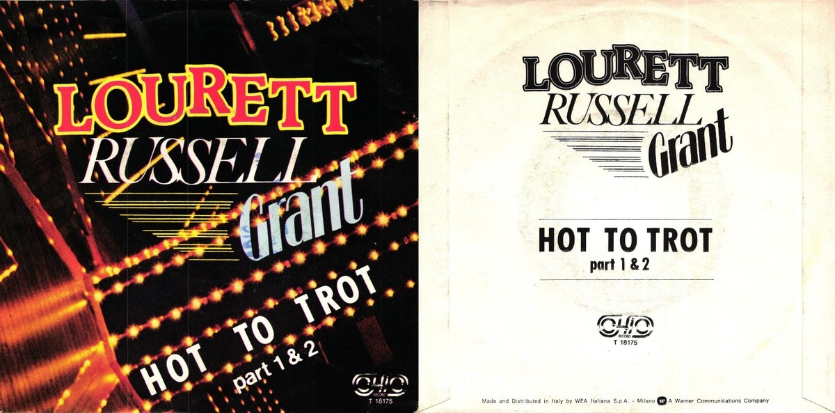 45 RPM Record Lourett Russell Grant - Hot to Trot Part 1 & 2 | eBay