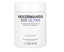 Codeage, Akkermansia 500 Ultra, 90 Vegetable Capsules