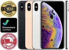 Apple iPhone XS - 64GB | 256GB - Unlocked Verizon AT&T T-Mobile Metro Cricket