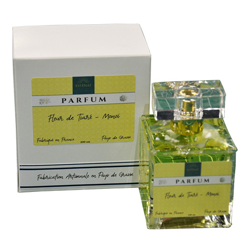 Parfum Monoï Esténat Fleur de Tiaré 100 ml pour Sensation Plage Éternelle