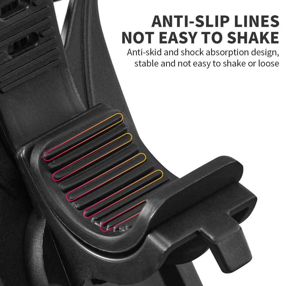 Soporte de montaje de silicona para manillar de bicicleta MTB para teléfono celular GPS Foto 2 de 4