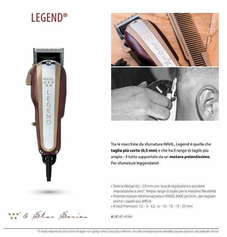 タマラWAHL LEGEND バリカン コード式 タマラWAHL LEGEND バリカン コード式 WAHL（ウォール） Wahl Legend