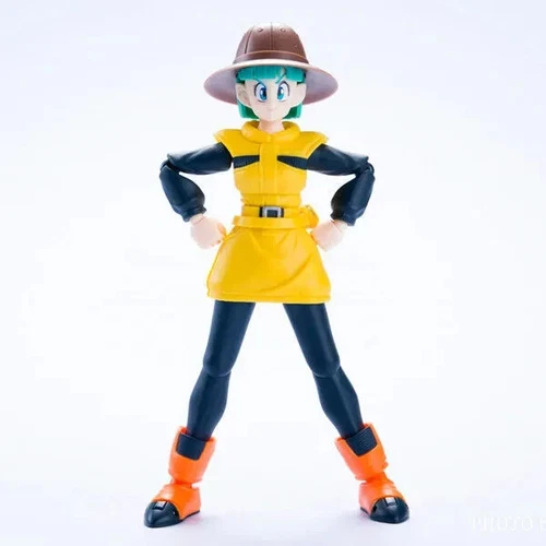 Figura BANDAI Dragon Ball Z S.H.Figuarts Bulma Journey to Planet Namek SHF Juguete - Imagen 11 de 13