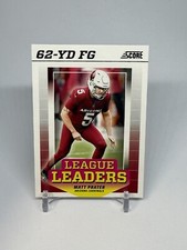 2024 Score League Leaders #LL-MPR Matt Prater  Arizona Cardinals