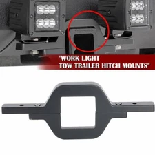 Tow Hitch Mounting Backup Fit Truck SUV 2 LED Work Light Bar Pods Reverse Light