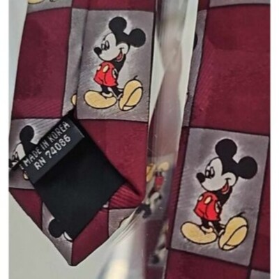 トップス Vintage Disney Unlimited Mickey Mouse Tie Classic 57.5