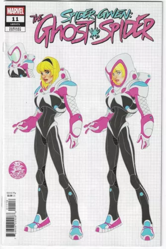 SPIDER-GWEN GHOST SPIDER #11 1:10 BROOKS VARIANT MARVEL COMICS 2025