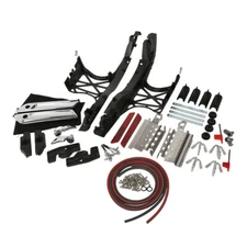 One Touch Opening Saddlebag Latch Lids Hardware Cover Kit For Harley 2014-2024