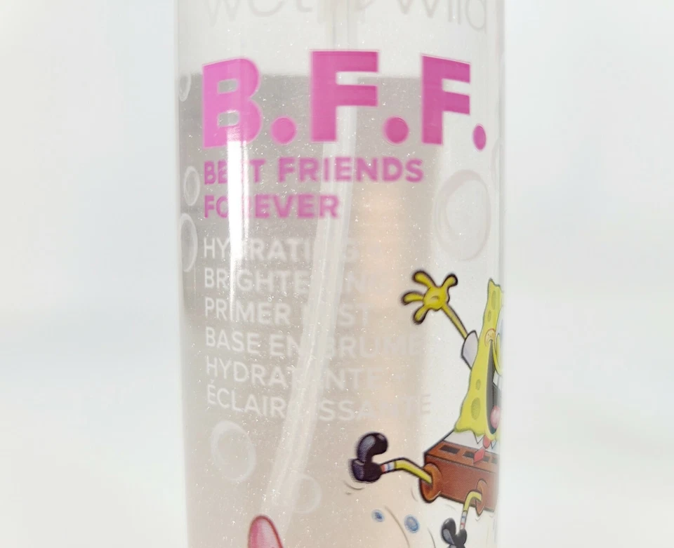 Wet n Wild Spongebob Squarepants BFF Primer & FUN Setting Spray Mist 2 Pack NEW - Image 4 of 4