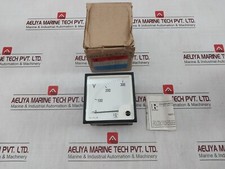 RISHABH EQ 96 Ampere Panel Meter 0-300V S8C 0...