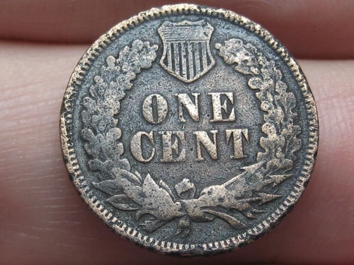 1871 Indian Head Cent Penny- VG/Fine Details, Bold N