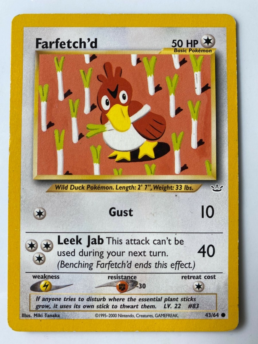 Pokémon Card Database - Neo Revelation - #43 Farfetch'd