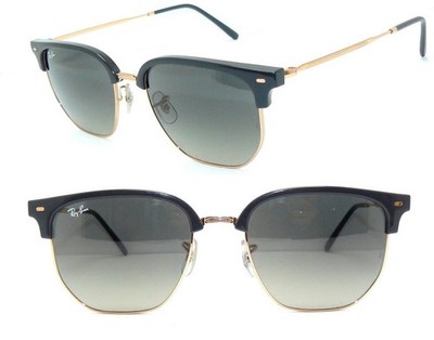 Ray Ban SONNENBRILLE GOLD GRAU RB 4416 N 6720/71 55 CLUBMASTER 3016 BRILLE 3507