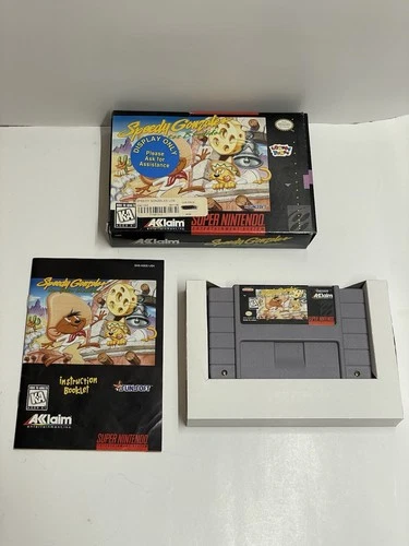 New ListingSpeedy Gonzales: Los Gatos Bandidos (Super Nintendo Entertainment System, 1994)
