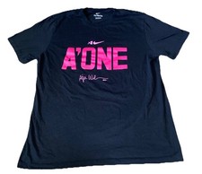 Nike A’One A'ja Wilson Black Pink Size Large Las Vegas Aces WNBA T-Shirt