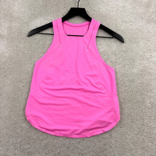 Lululemon Tank Top Womens Size Medium Pink Racerback Running Yoga