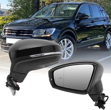 Left Driver Electric Side Mirror Compatible with Volkswagen Tiguan 2018 2019 ...