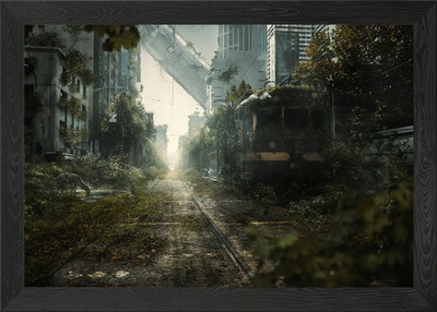 After Apocalypse Framed Wall Art Poster Canvas Print Picture