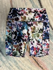 RBX Athletic Yoga Spandex Shorts Pockets! Sz Large