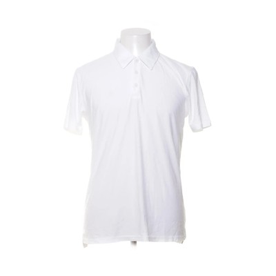 True Classic, Poloshirt, Größe: M, Weiß, Elasthan/Polyester, Einfarbig #3aO
