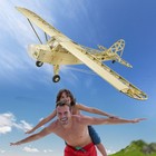 Balsa Wood Plane DIY Kit J3 CUB For New RC Pilots 1200mm