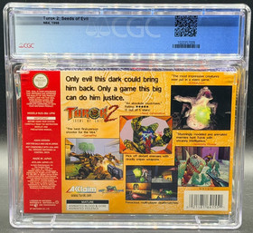 Turok 2 Seeds of Evil Nintendo 64 N64 Unopened New CGC 9.8 Graded