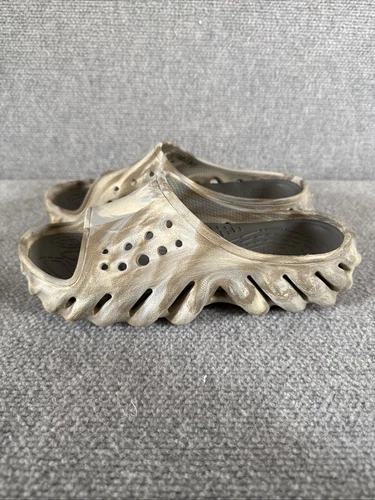 ADIDAS Sandali Crocs Echo Marbled Slide taglia 4 ragazzo ragazzo multicolore look Yeezy