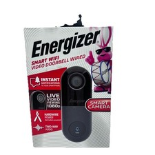 Energizer: Connect 1080p - Hard Wired Smart Video Doorbell New