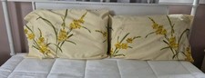 Yellow Daffodils Vintage Percale Standard Pillow Cases Sears
