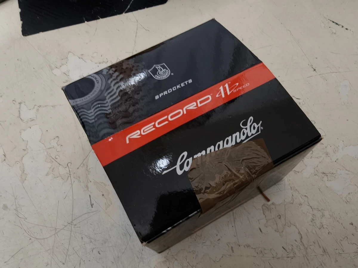 Cassette Campagnolo Super Record Titanio 11v – 11-25, 185g, Occasion Italie