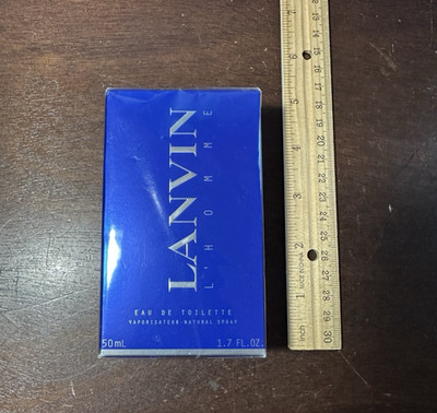Lanvin L Homme Cologne Eau de Toilette 1.7 fl oz New Perfume Mens Fragrance