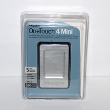 Maxtor OneTouch 4 Mini External Hard Drive 160Gb USB 2.0 NEW