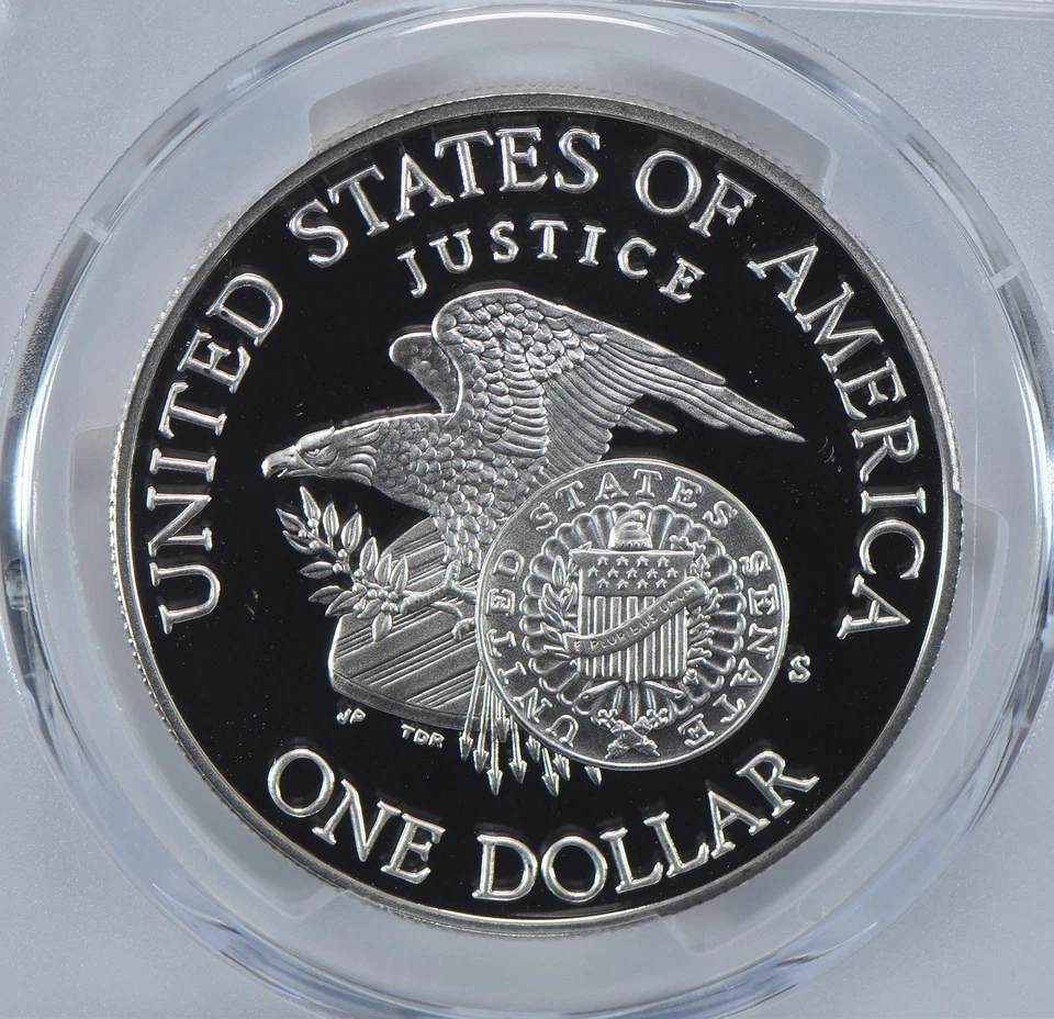 1998-S Robert F Kennedy Commemorative Dollar PR69 DCAM PCGS Blue Label - Image 4 of 4