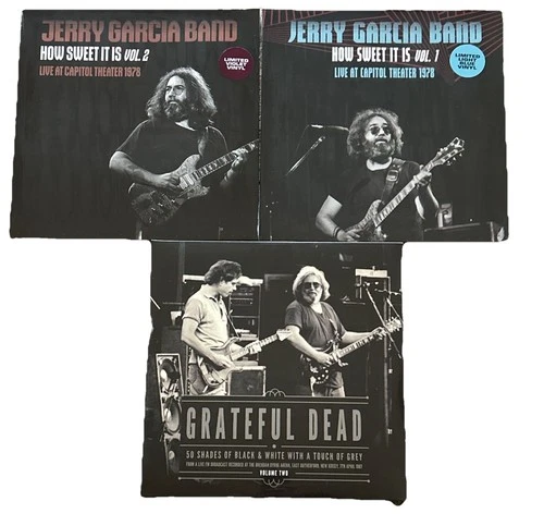 Grateful Dead / JGB - Vinyl Records Lot New