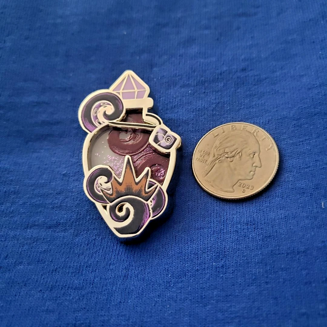 MONOGRAM Ursula Disney PIN Villains Potion Bottles Mystery Set BOXLUNCH