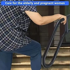 Easy Stairs' Hand rail for Indoor/Outdoor 3 Stair Steps Helper bar Wall-Mounted