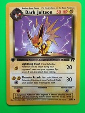 Pokemon Dark Jolteon 38/82 Team Rocket 1st Edition Uncommon LP-NM on eBay