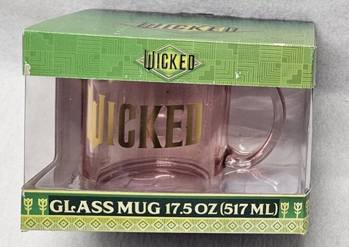 Wicked Glinda "So beliebt" Box 17,5 Unzen Glas Kaffeebecher/Neu BITTE LESEN